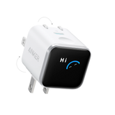 Anker Nano Charger (45W, Smart Display, 180° Foldable) WM
