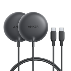 Refurbished Anker Zolo Magnetic Wireless Charger (2-Pack)