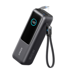 Anker Laptop Power Bank (25K, 165W, Built-In and Retractable Cables) | Customizable