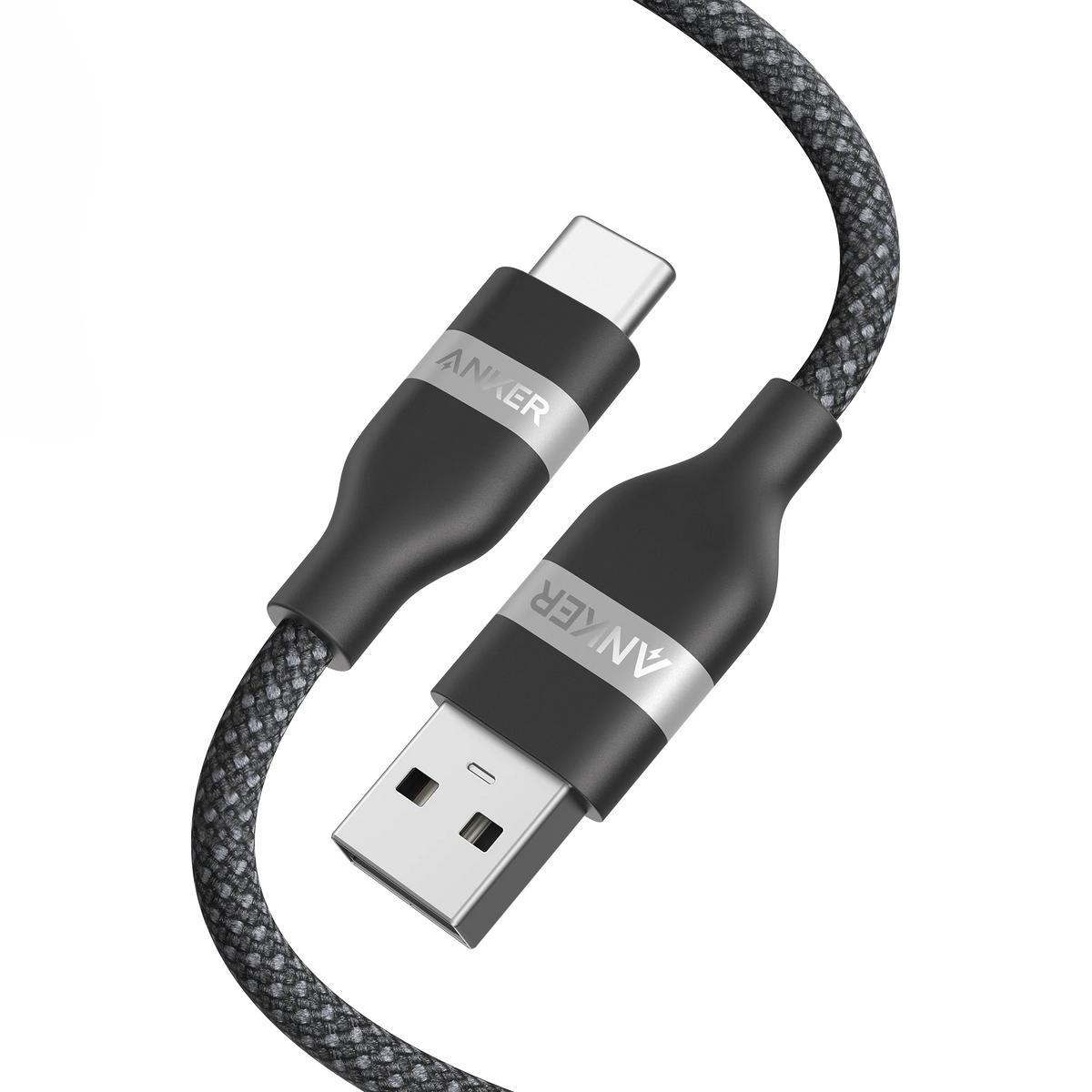 Anker USB-A to USB-C Cable (3 ft / 6 ft, Upcycled-Braided)