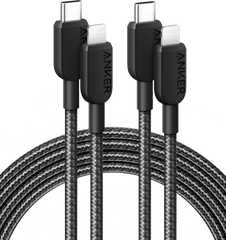 Anker 310 USB-C to Lightning Cable (6 ft, 2-Pack)